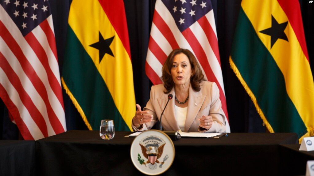 Kamala Harris Extends U.S. Bids Against China on Africa Visit