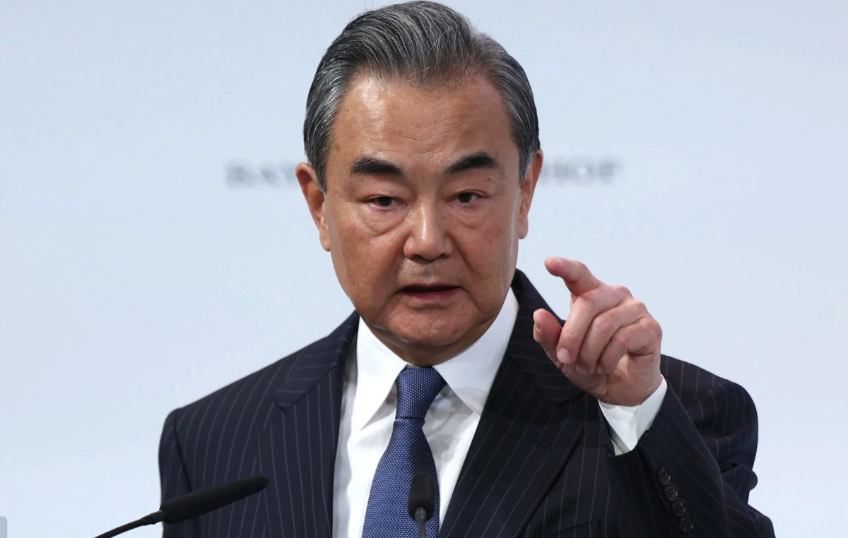 Returning Chinese Foreign Minister Wang Yi On Africa Visit