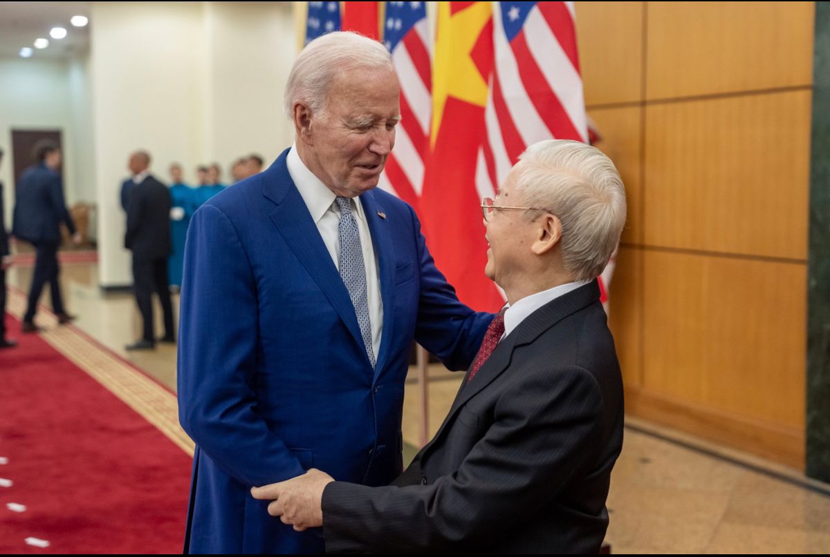 Biden Inks Strategic Partnership with Vietnam on Hanoi Visit