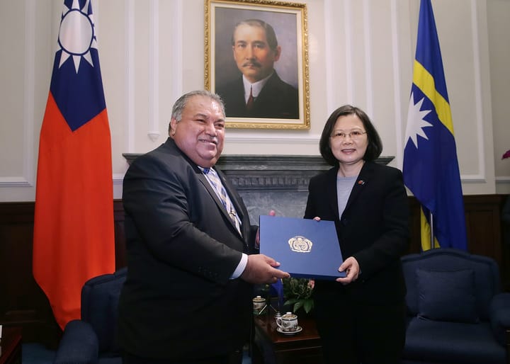 Nauru Trades Taiwan Ties for China Days After Lai Election